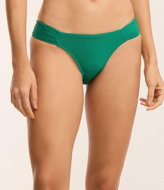 Biquíni Calcinha Texturizado com Lateral Drapeada - 1