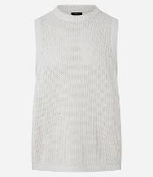 Regata Regular em Tricô com Viés em Ribana - 1