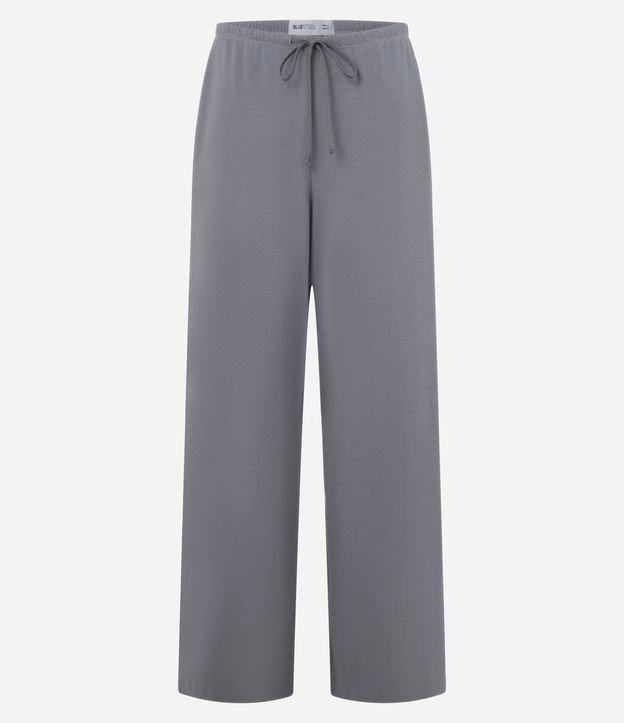 Calça em Ribana com Amarração no Cós - 1