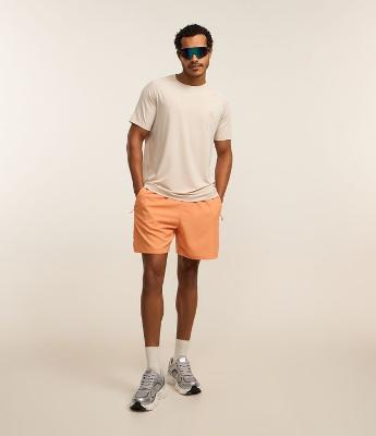 Bermuda Esportiva com Laser Cut e Bolso Funcional