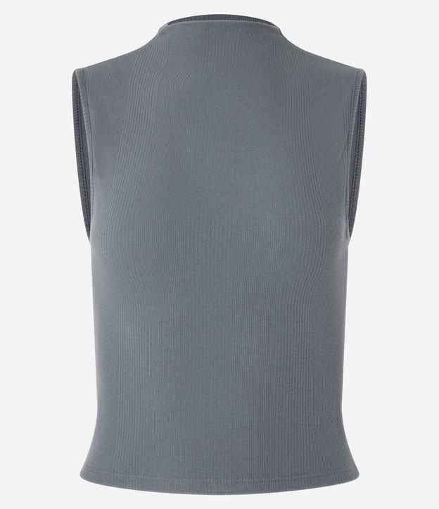 Blusa em Ribana com Golinha Alta - 1