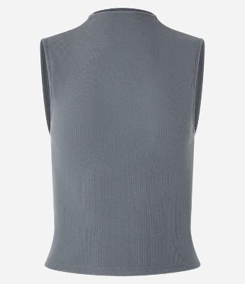 Blusa em Ribana com Golinha Alta