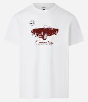 Camiseta Comfort em Algodão com Estampa de Carro Carro Corvette da Chevrolet - 1
