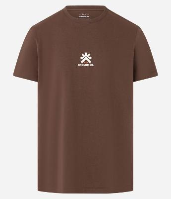 Camiseta Comfort em Algodão com Estampa Localizada Ground Co.