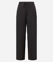 Calça Wide Leg com Amarração no Cós - 1