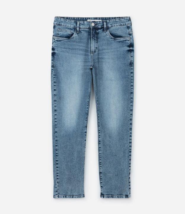 Calça Jeans com Elastano Slim com Lavagem - 1