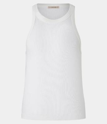 Blusa Básica Regular em Ribana de Algodão