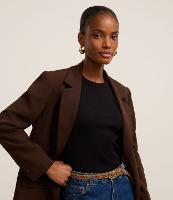 Blusa Básica Regular em Ribana de Algodão - 2