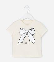 Blusa Infantil com Estampa Laço - Tam 1 a 6 Anos - 1