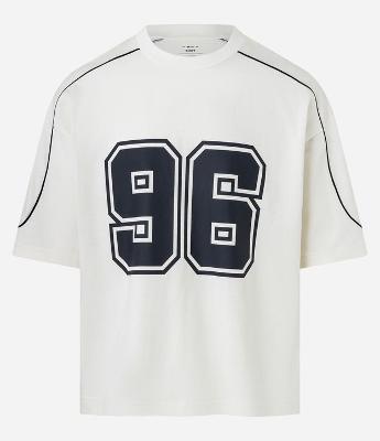 Camiseta Boxy em Algodão com Estampa Localizada