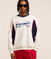 Casaco Boxy em  Moletom com Recortes e Estampa Lettering - 2