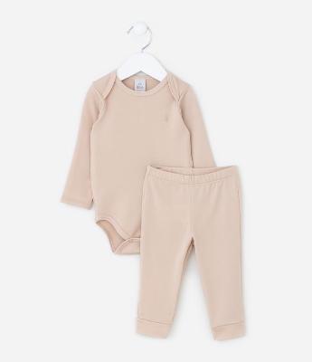 Conjunto Infantil Térmico Básico - Tam RN a 18 meses