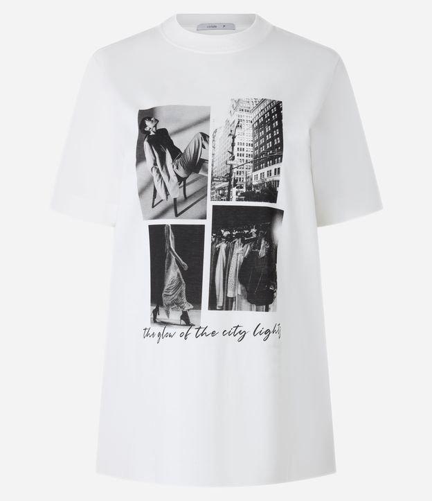 Camiseta em Algodão com Estampa Fotoprint Fashion - 1
