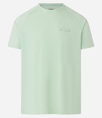 Camiseta Esportiva Regular com Tecnologia Dry e Estampa Lettering Refletiva