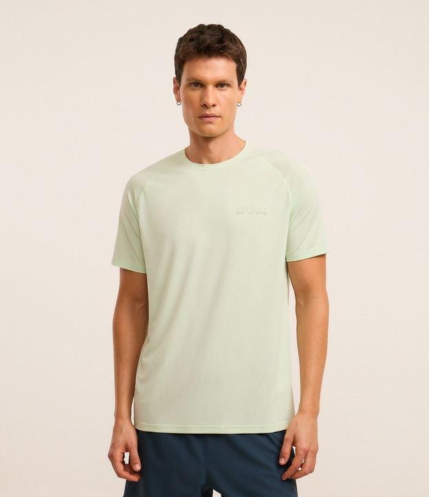 Camiseta Esportiva Regular com Tecnologia Dry e Estampa Lettering Refletiva - 2