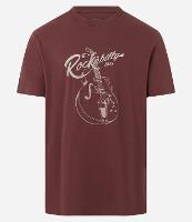 Camiseta em Algodão com Estampa de Guitarra Rockabilly - 1