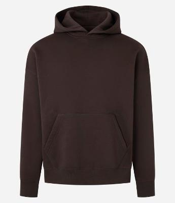 Casaco Boxy em Moletom com Felpa Liso