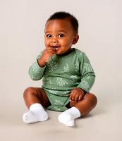 Body Infantil com Estampa Dinossauros - Tam RN a 18 meses - 2