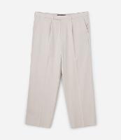 Calça Wide Leg com Bolso e Friso Alfaiatada - 1