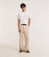 Calça Wide Leg com Bolso e Friso Alfaiatada - 2