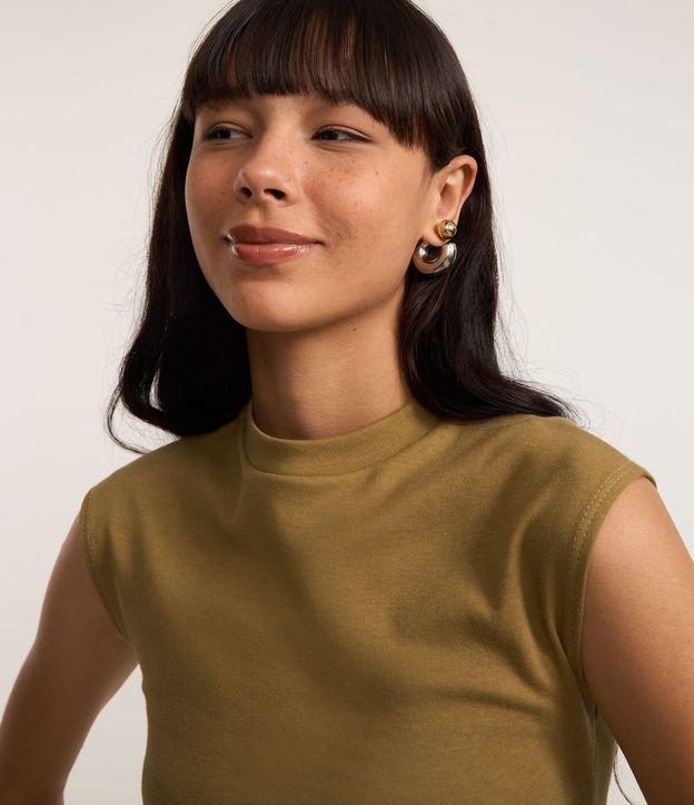 Blusa em Suedine com Ombro Caído - 2