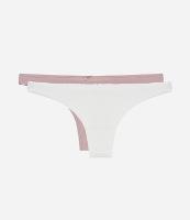 Kit 02 Calcinhas Biquíni em Algodão Fio Duplo - 1