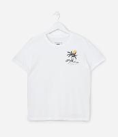 Camiseta Infantil com Estampa de Praia - Tam 5 a 14 Anos - 1