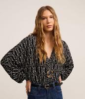 Body em Microfibra com Decote Profundo e Estampa Paisley - 2