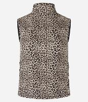 Blusa em Viscolycra com Gola Alta e Estampa Onça - 1