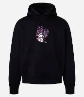 Casaco Boxy em Fleece com Felpa com Estampa Kuromi - 1