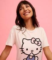 Blusa de Pijama com Estampa da Hello Kitty - 1