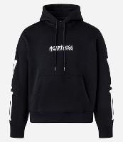 Casaco Boxy em Fleece com Felpa com Estampa Lettering e Patch de Esqueleto - 1