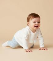 Conjunto Infantil com Babadinho e Textura em Broderie - Tam 0 a 18 meses - 3