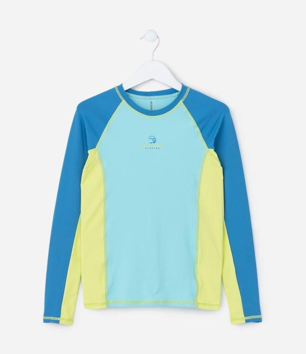 Camiseta Infantil com Proteção UV Estampa California - Tam 5 a 14 Anos - 1