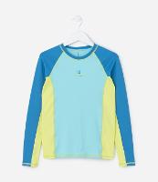 Camiseta Infantil com Proteção UV Estampa California - Tam 5 a 14 Anos - 1