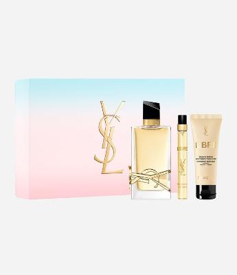 Coffret Perfume YSL Libre Eau de parfum 90ml + Travel Size 10ml + Loção Corporal 50ml