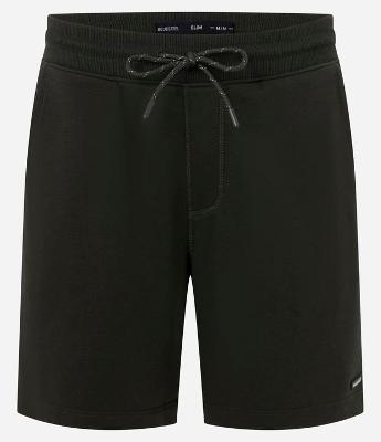 Bermuda Slim em Moletom com Felpa e Bolsos