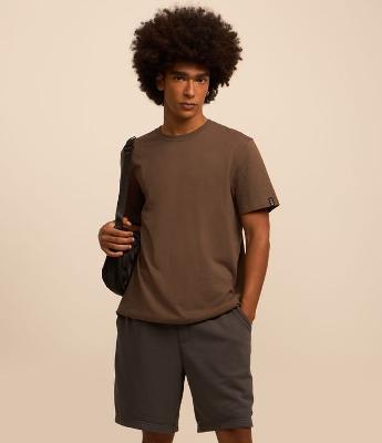 Bermuda Slim em Moletom com Felpa e Bolsos