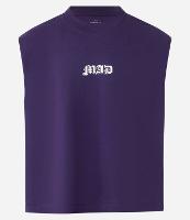 Regata Boxy em Algodão com Estampa Lettering - 1