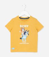 Camiseta Infantil com Estampa Bluey e Bingo - Tam 2 a 6 Anos - 1