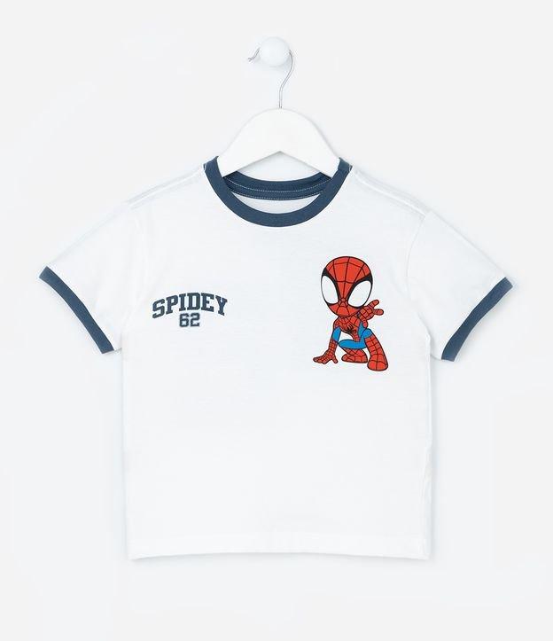 Camiseta Infantil Estampa Frente e Costas Spidey - Tam 2 a 8 Anos - 1