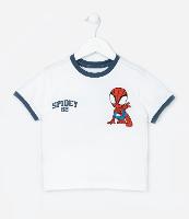 Camiseta Infantil Estampa Frente e Costas Spidey - Tam 2 a 8 Anos - 1