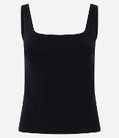 Blusa em Ribana com Decote Quadrada e Alça Larga - 1