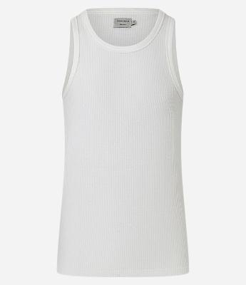 Regata Regular em Flamê com Textura