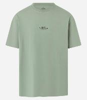 Camiseta Relaxed em Algodão com Estampa de Árvores e Lettering - 1