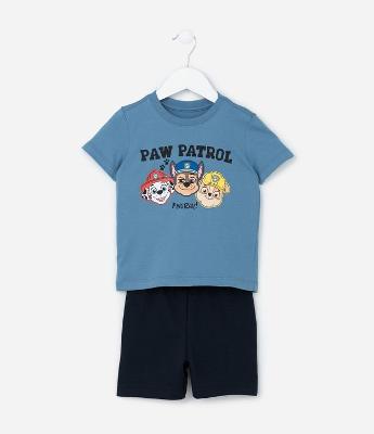 Conjunto Infantil com Estampa da Patrulha Canina - Tam 2 a 6 Anos