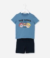 Conjunto Infantil com Estampa da Patrulha Canina - Tam 2 a 6 Anos - 1