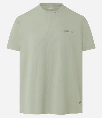 Camiseta Esportiva em Tecnologia Dry com Estampa Lettering Texturizada