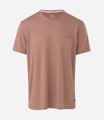 Camiseta Esportiva em Tecnologia Dry com Estampa Lettering Texturizada