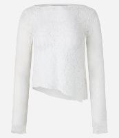 Blusa em Renda com Barra Assimétrica - 1